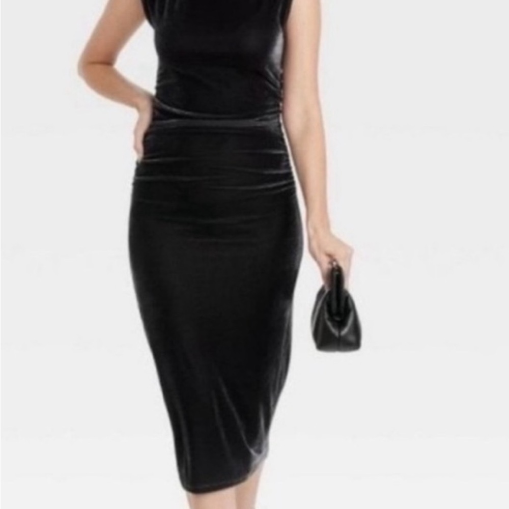 a new day Elegant Black Sleeveless Maxi Dress. Brand new